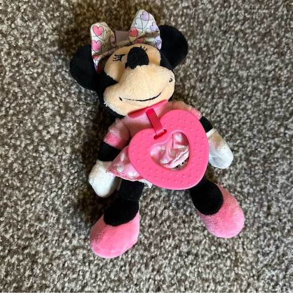 Disney Baby Minnie Mouse Rattle Doll - Picture 3 of 7